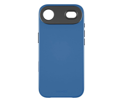 Etui do telefonów YAXO Leather Gear Slim Case MagSafe iPhone 17 Air Electric Blue